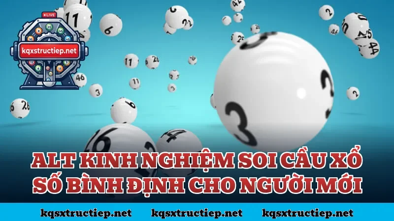 Alt kinh nghiệm soi cầu xổ số Bình Định cho người mới