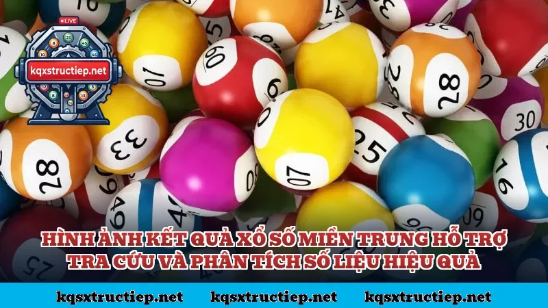 Hình ảnh kết quả xổ số miền Trung hỗ trợ tra cứu và phân tích số liệu hiệu quả