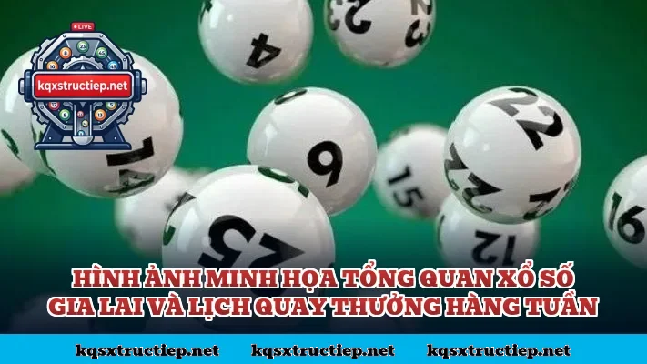 Hình ảnh minh họa tổng quan xổ số Gia Lai và lịch quay thưởng hàng tuần