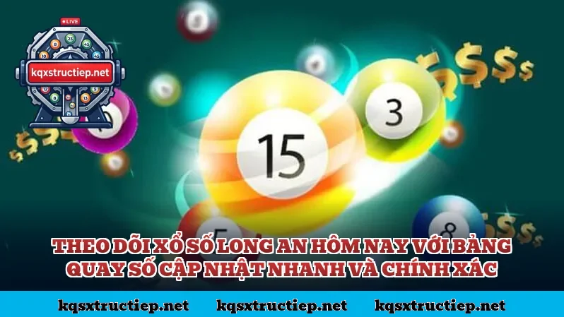 Theo dõi xổ số Long An hôm nay với bảng quay số cập nhật nhanh và chính xác